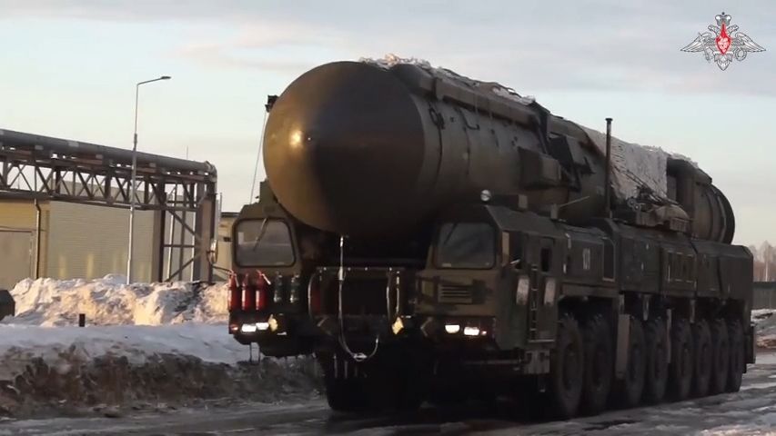 Video: Rusko zahájilo cvičení s mezikontinentálními raketami